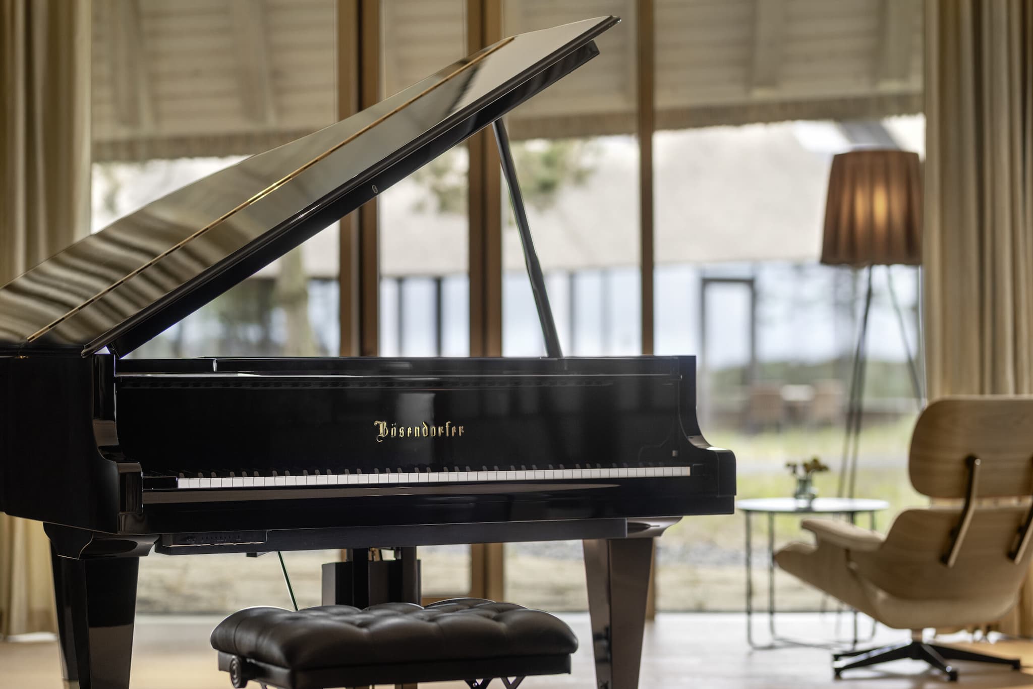 Ein Boesendorfer Fluegel im Lanserhof Sylt