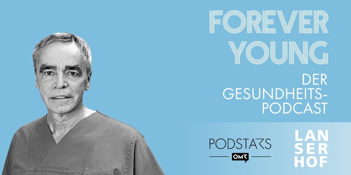 Thumbnail des Forever Young Podcasts mit Prof. Dr. Karl-Heinz Kuck
