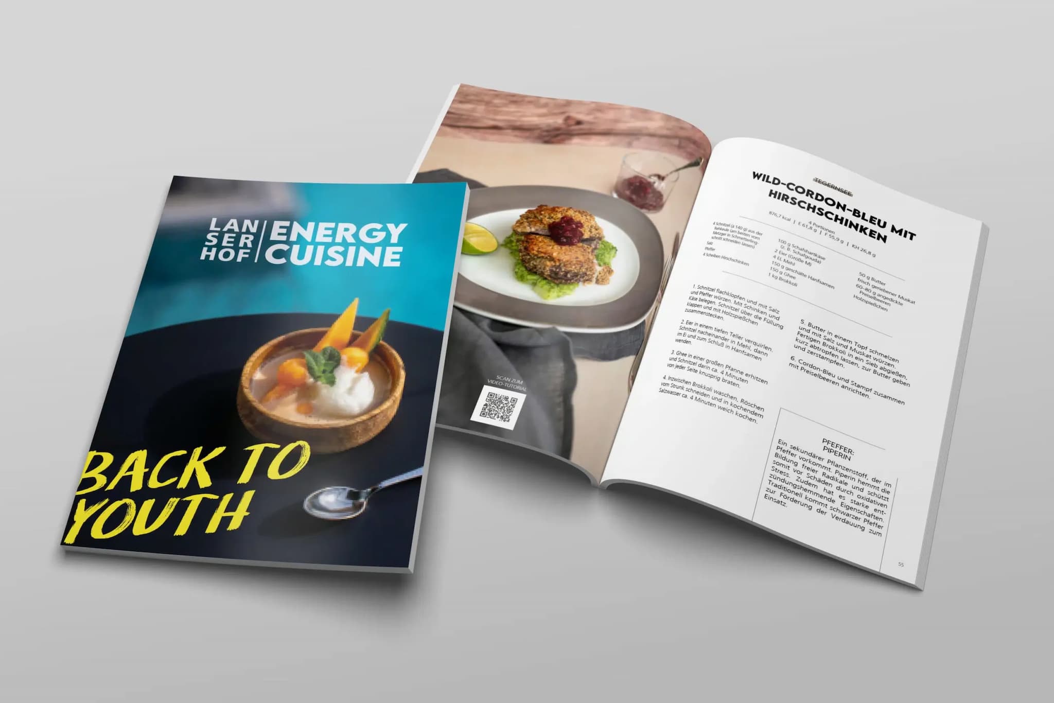Cover des Lanserhof Energy Cuisine Magazin