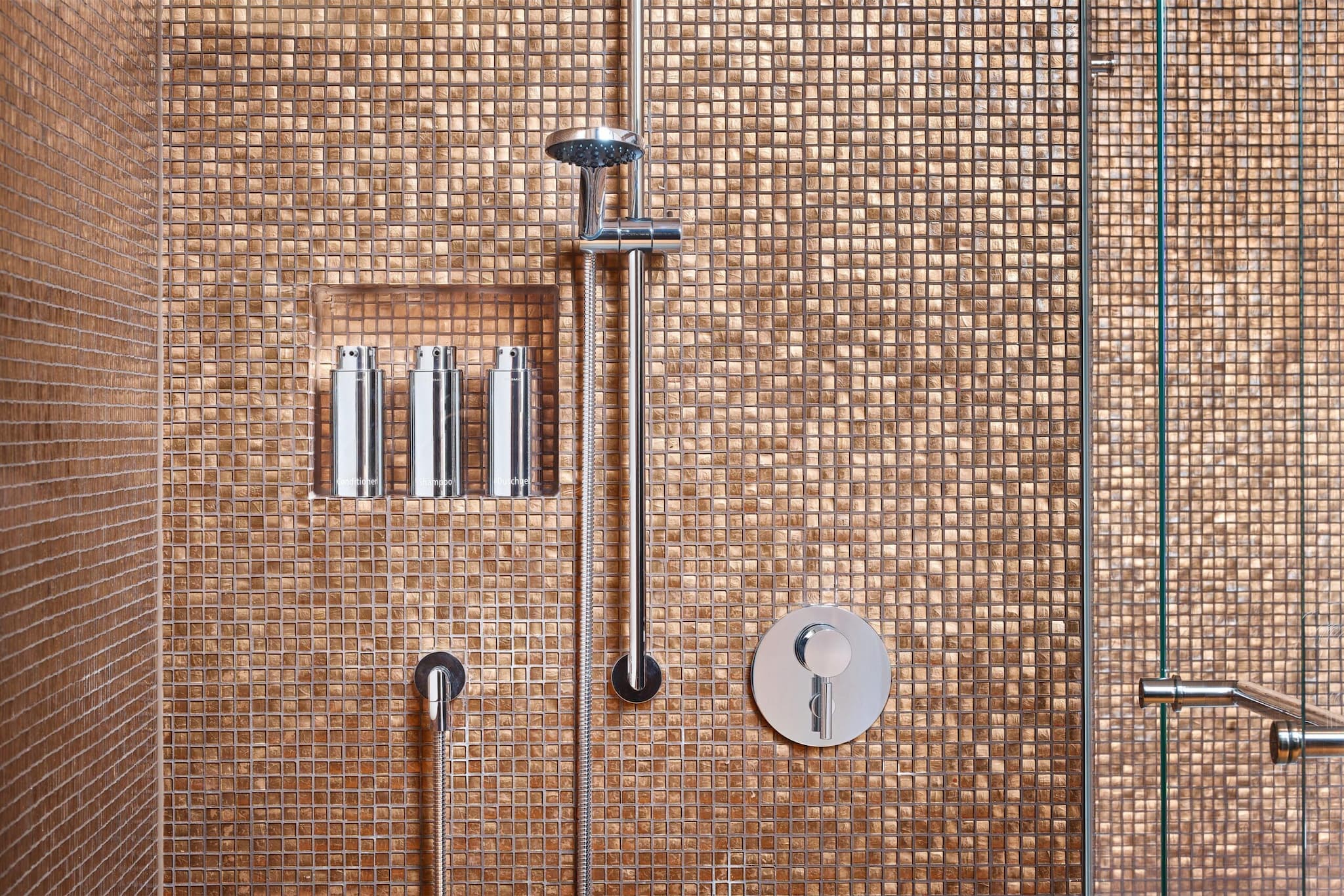 Dusche im Lanserhof Sylt
