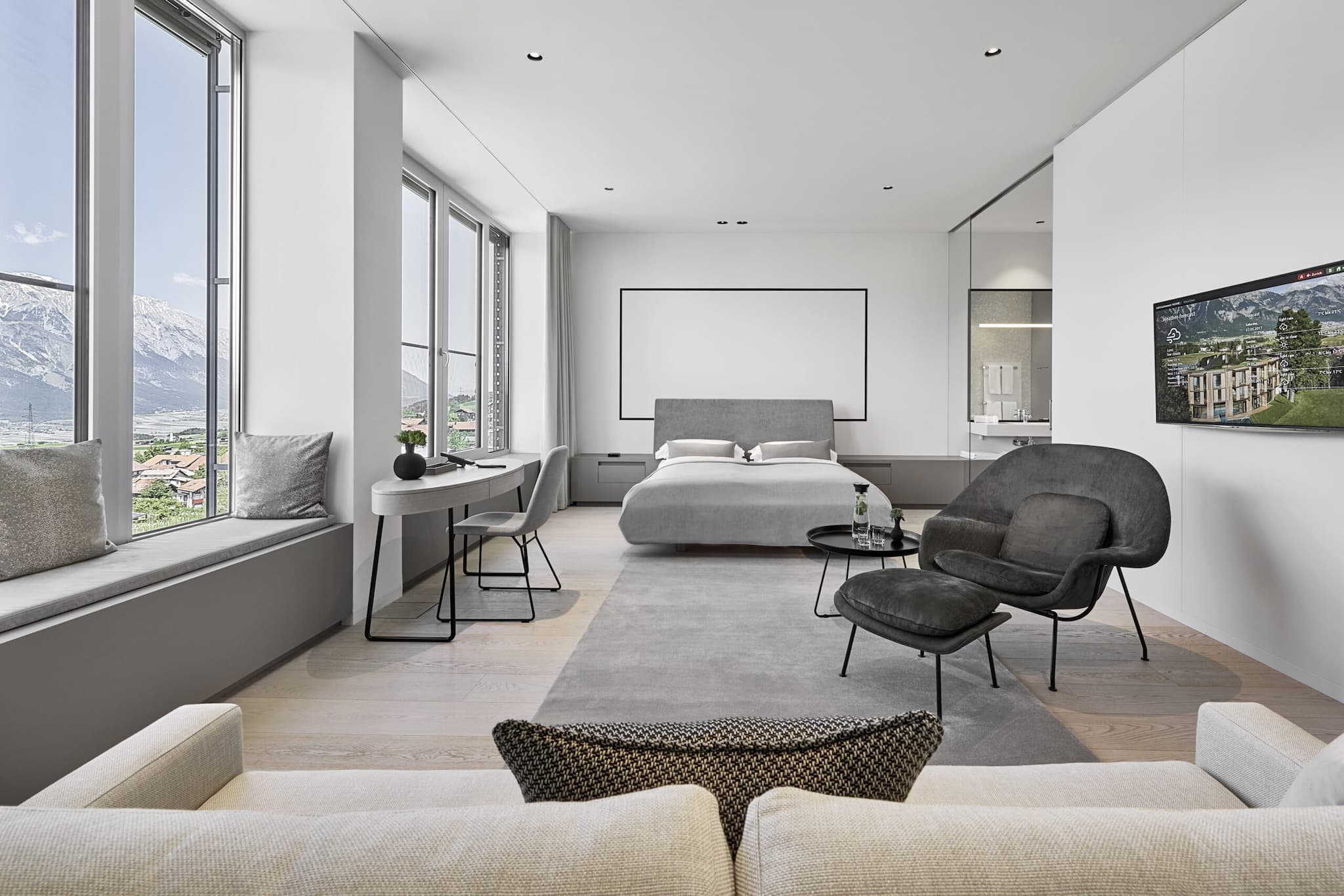 Ansicht der Panoramasuit 92 im Lanserhof Lans