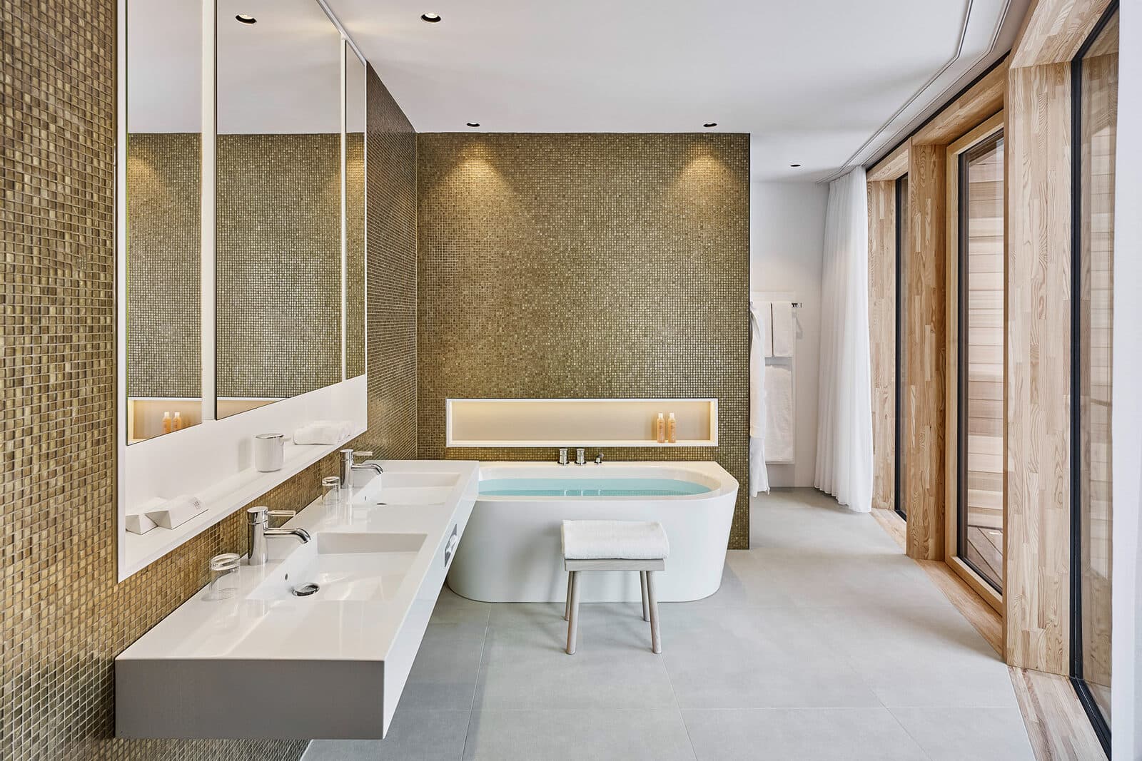 Badezimmer des Lanserhof Lans