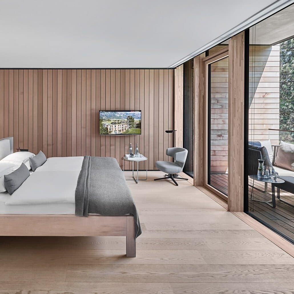 Innenansicht der Lanssuite im Lanserhof Lans